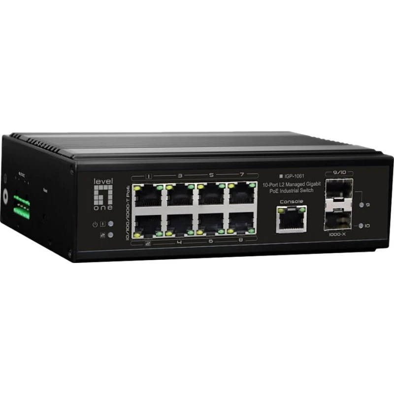 LevelOne IGP-1061 10-ports Gigabit PoE++ Switch