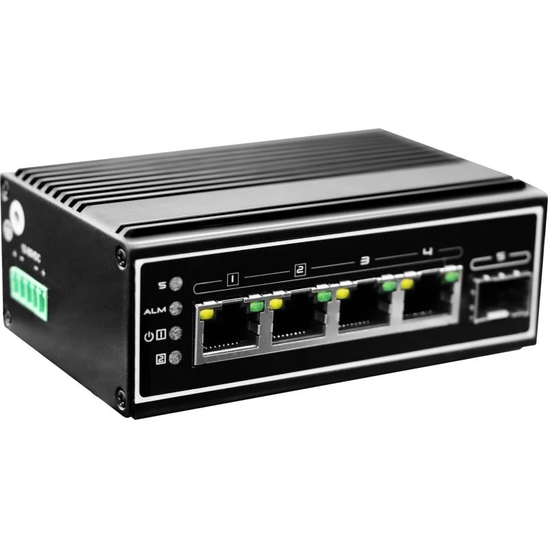 LevelOne IGP-0502 5-port Gigabit PoE+ Switch