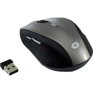 Conceptronic C08-269 Trådløs Optisk Mus, 5 Knapper, Sort