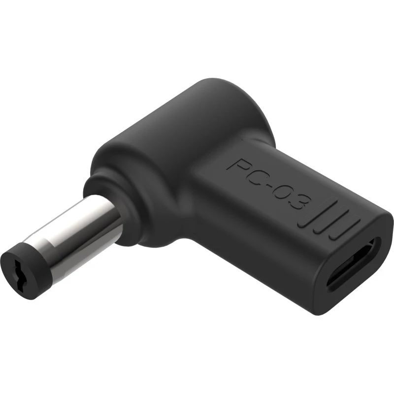 Conceptronic USB-C til DC Jack 18-20V 5A Power Delivery 3.0 Sort