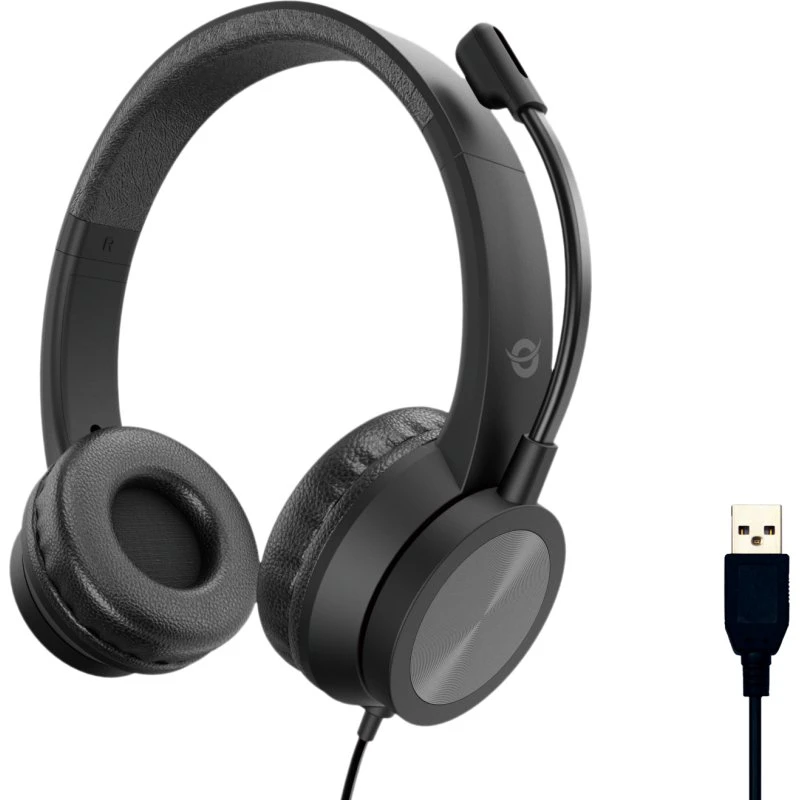 Conceptronic POLONA05B Hovedtelefoner Sort