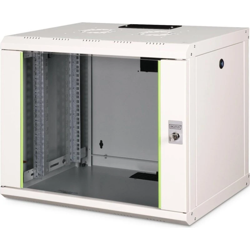 DIGITUS SoHoline DN-19 09-U 9U Vægmonteret Rackskab Grå