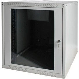 DIGITUS DN-19 12-U-EC Vægmonteret Kabinet Grå 12U