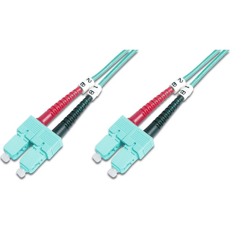 DIGITUS Professional Blå 2m SC/SC OM3 Fiberoptik