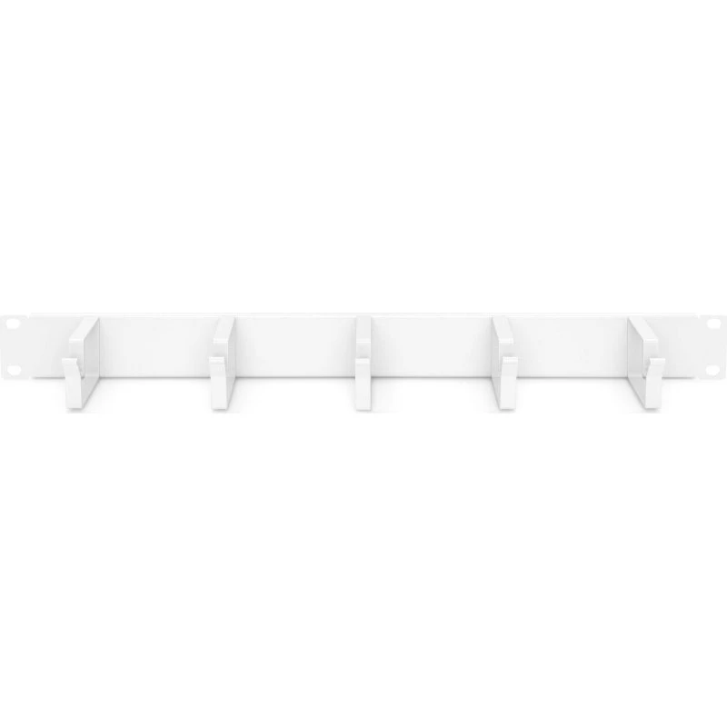 DIGITUS RM Kabelholder 1U, 19" Grå, 5/Ringe