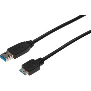 ASSMANN USB-kabel 1m Sort