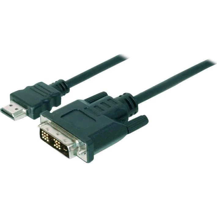 ASSMANN DVI-D til HDMI 2m Sort