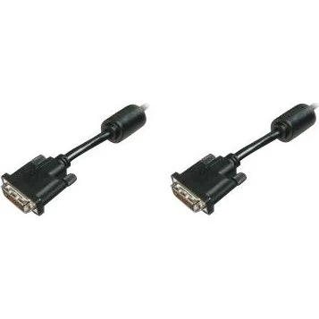 ASSMANN DVI-kabel 3m sort