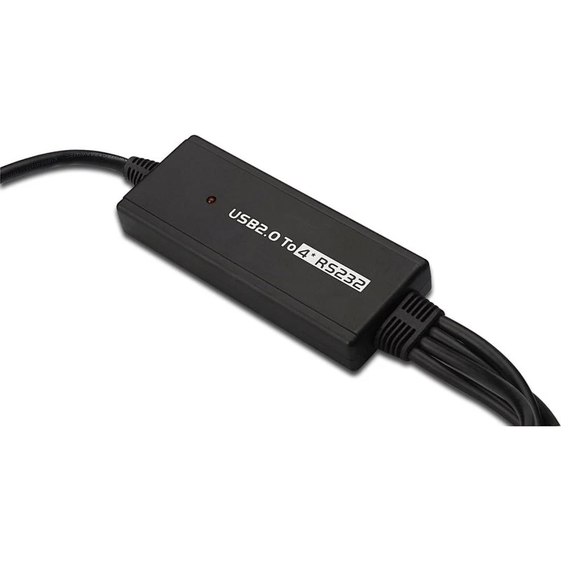 DIGITUS DA-70159 USB til RS232 adapter 4x DB9