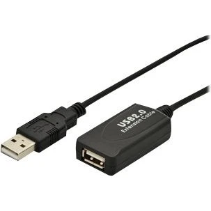 DIGITUS USB 2.0 Active Forlængerkabel, 5 m