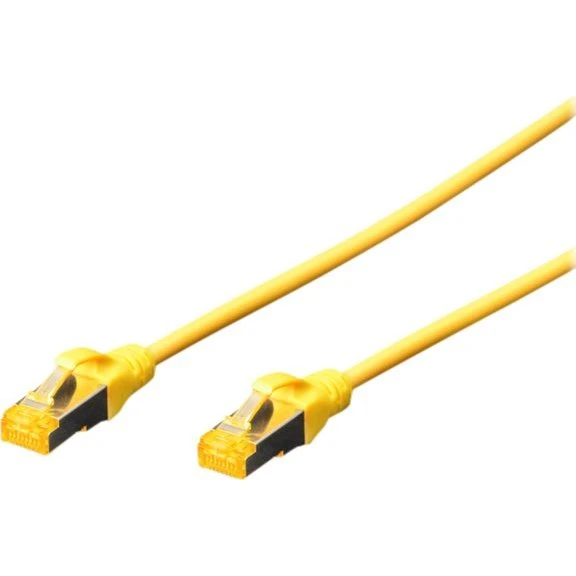 DIGITUS CAT 6a SFTP Patchkabel 25 cm Gul