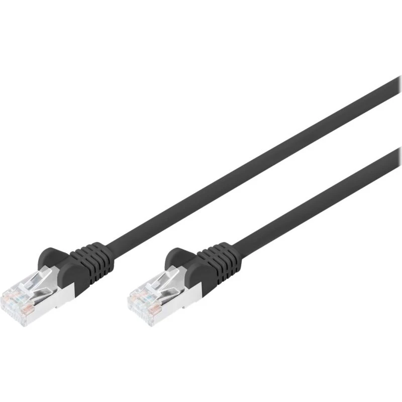 DIGITUS CAT 6 SFTP PiMF 5m Sort Patchkabel