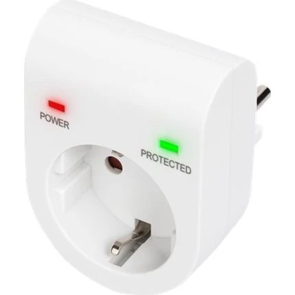 DIGITUS DN-95400 16A Strømstødsbeskytter Hvid