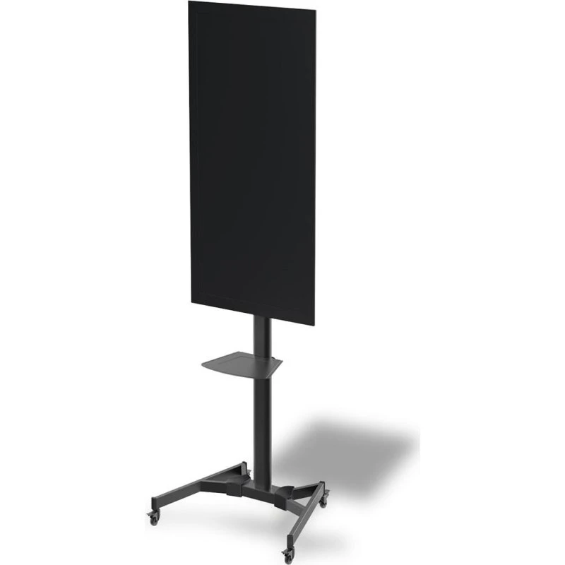 DIGITUS TV Presentation cart, sort, med hjul, op til 70"