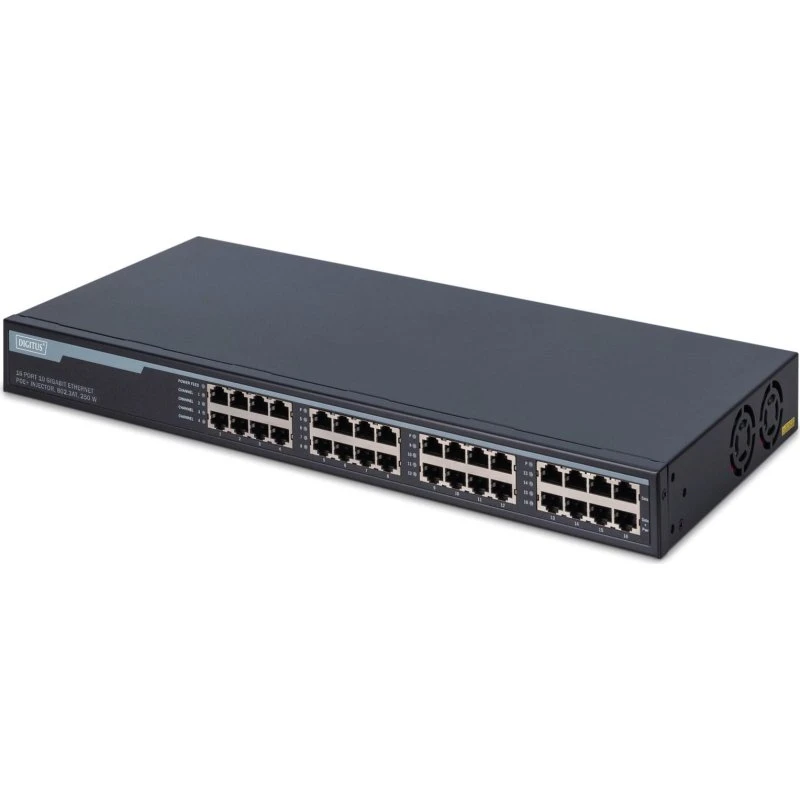 DIGITUS DN-95116 16-port PoE+ Injector 250W