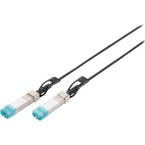 DIGITUS SFP+ 10G DAC 3m Dobbelt-axial, Sort
