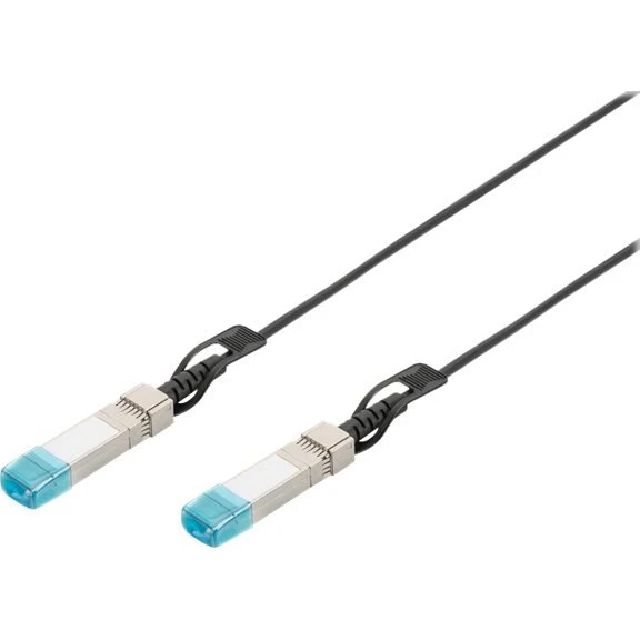 DIGITUS 10G SFP+ DAC Dobbelt-axial 0.5m Sort