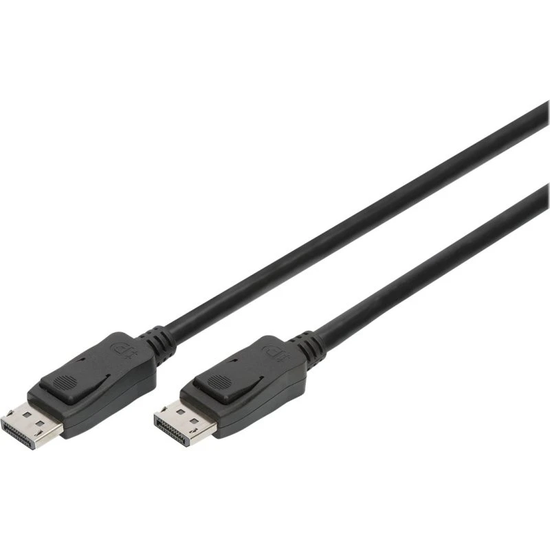 ASSMANN DisplayPort-kabel 1m, sort, 4K/5K/8K