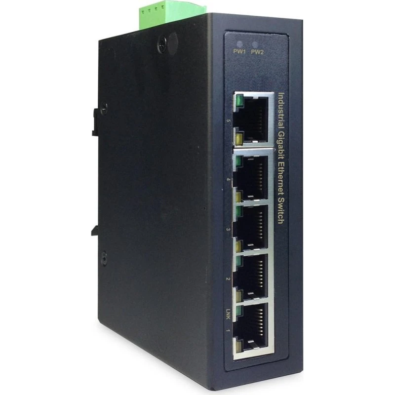 DIGITUS DN-651107 5-porte Gigabit Industriel Switch