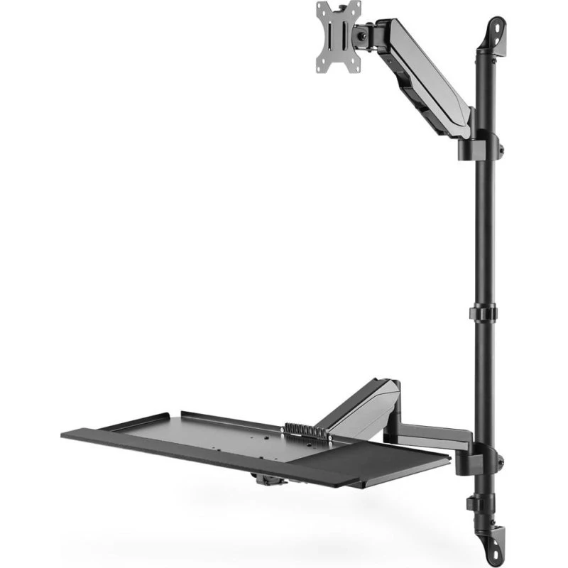 DIGITUS DA-90372 Skærmholder med Tastaturhylde, 17-32"