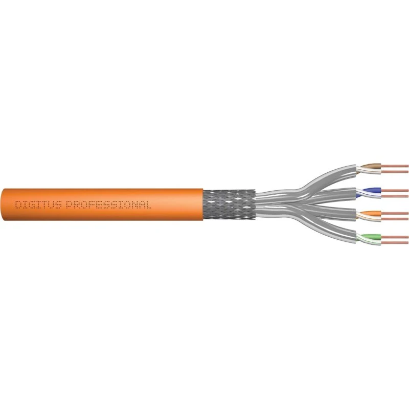 DIGITUS Cat 7 S-FTP 250 m orange installationskabel
