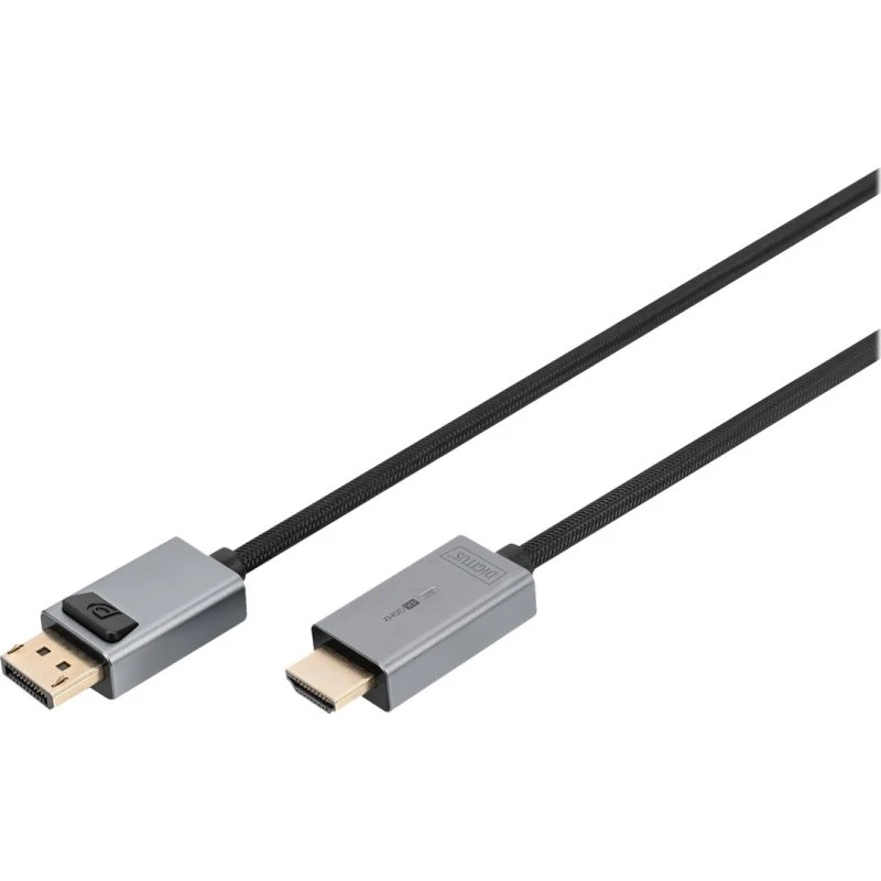 DIGITUS DisplayPort HDMI Adapter 1,8 m Sort