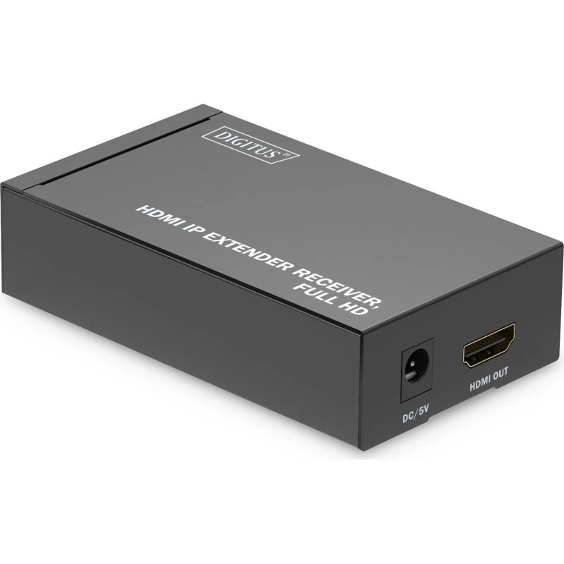 DIGITUS HDMI IP Extender Receiver, Full HD, op til 120 m