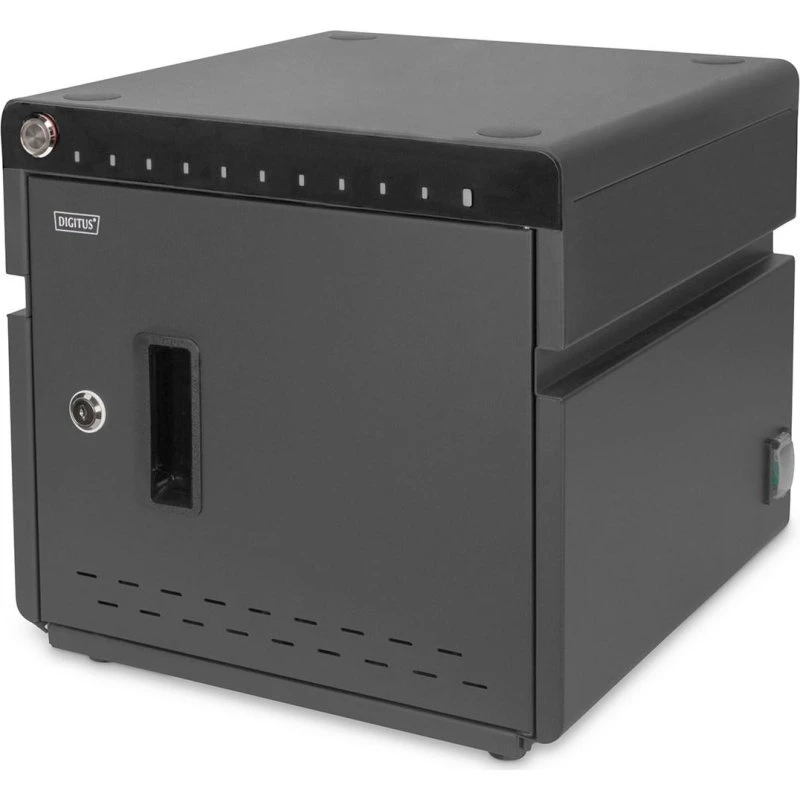 DIGITUS DN-45004 Mobile Ladeskab til 10 Enheder med UV-C og USB-C