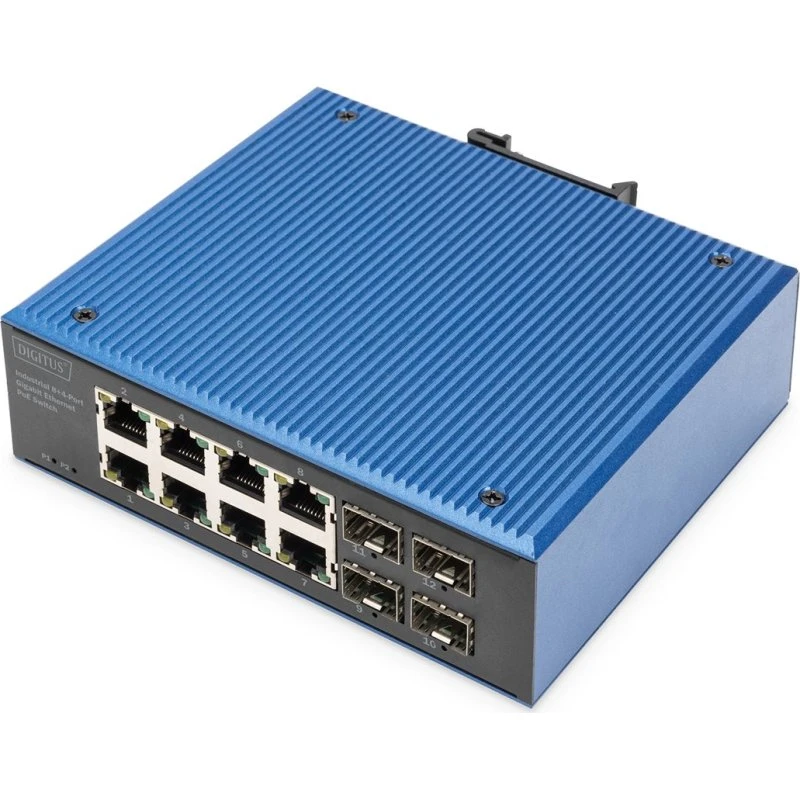 DIGITUS DN-651153 8-porte PoE+ Switch med SFP