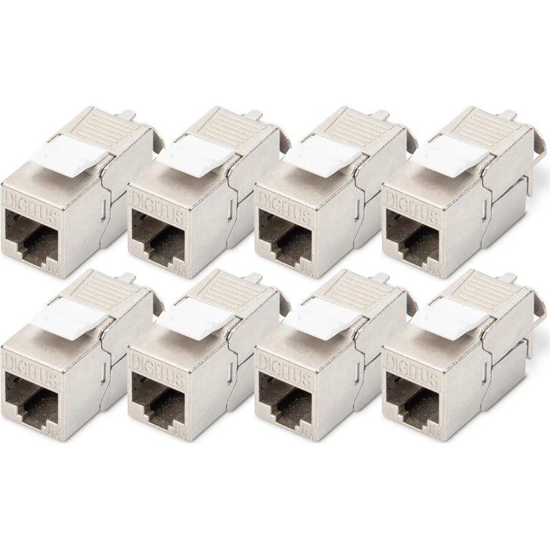DIGITUS CAT 6a Keystone Module Sølv (8-Pack)