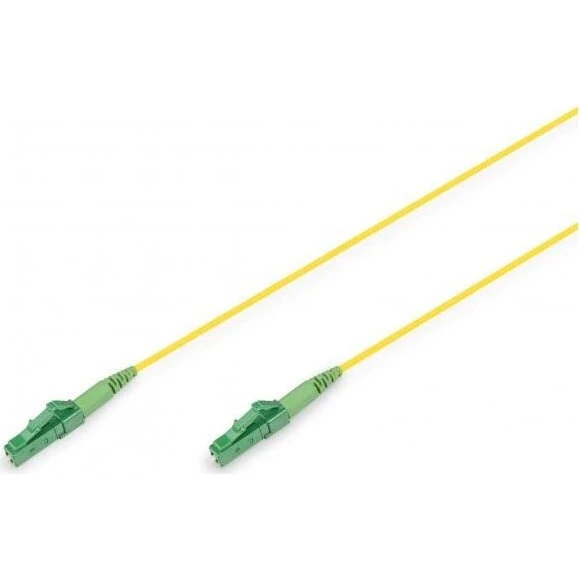 DIGITUS Fiberoptisk Simplex Patchkabel 5m LC/APC Gul