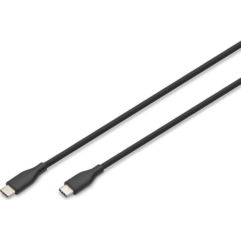 DIGITUS USB-C kabel 50 cm, sort, 60W Power Delivery