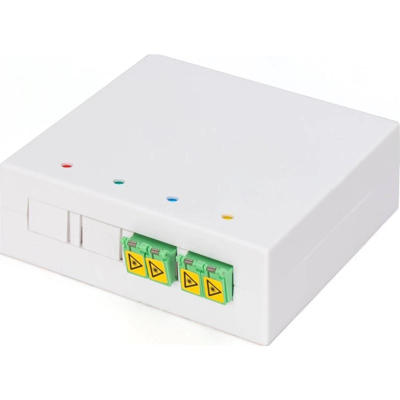 Digitus Fiberoptisk distributionsboks 4-port hvid