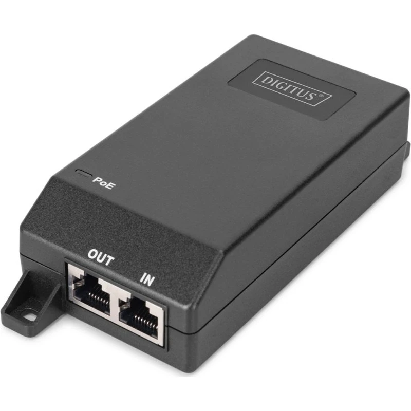 DIGITUS PoE Injector 30W Sort