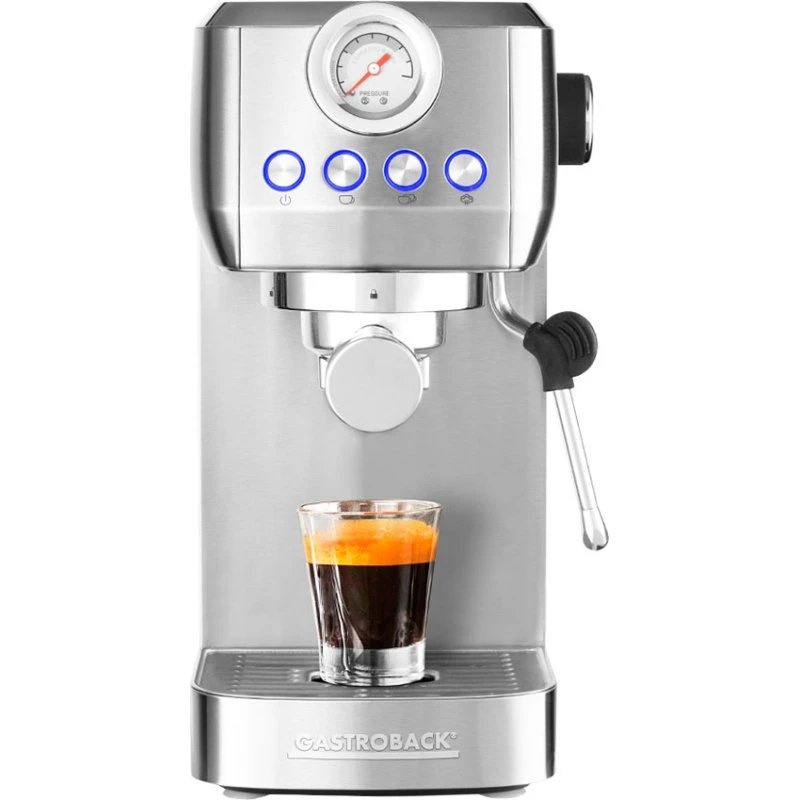 Gastroback Design Piccolo Pro Espressomaskine 1350W Sølv