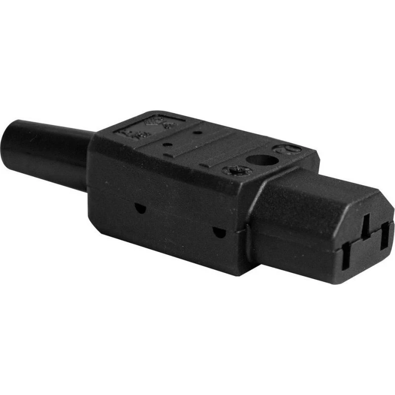 Bachmann Apparatstik C13 10A/250V sort