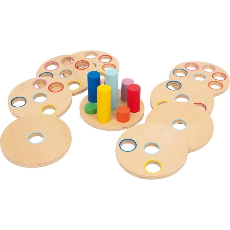 Small Foot Logistack Træspil – Stacking Game for 12 måneder+