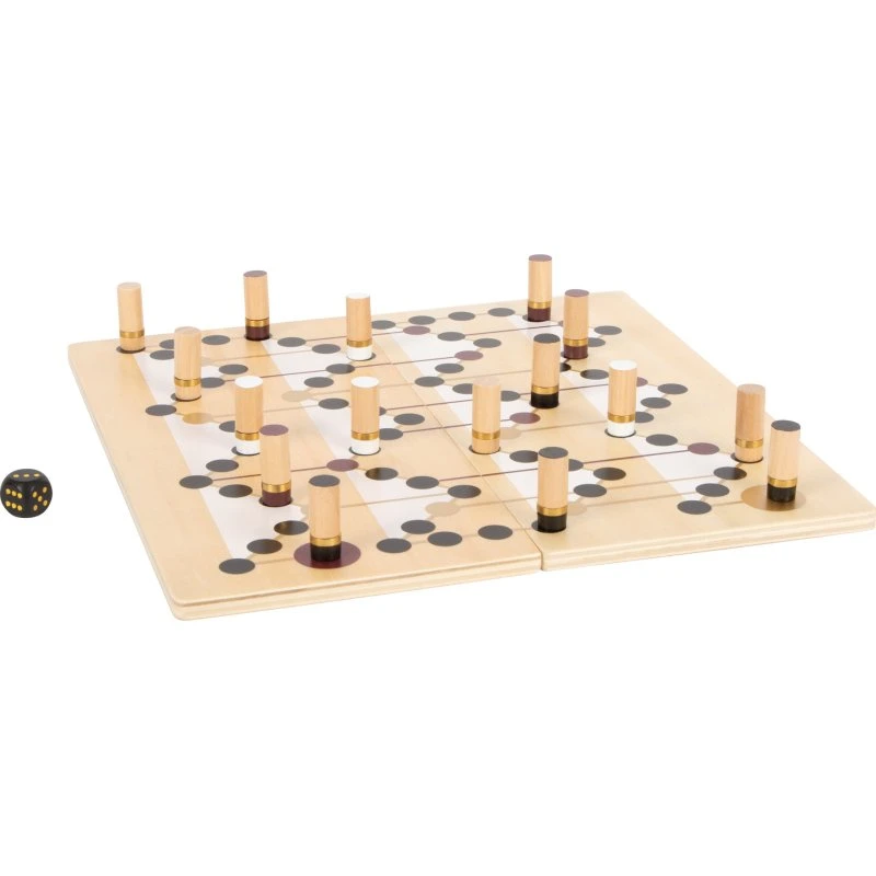 Small Foot Snakes and Ladders Gold Edition, 2-i-1 brætspil