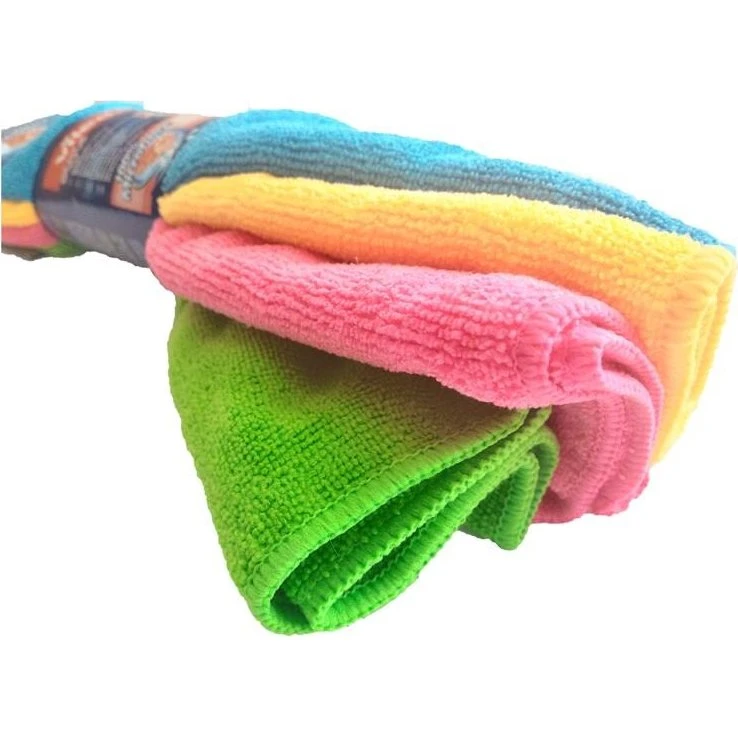 Vileda Mikrofiberklude 4 stk. Ekstra store, farveassorteret