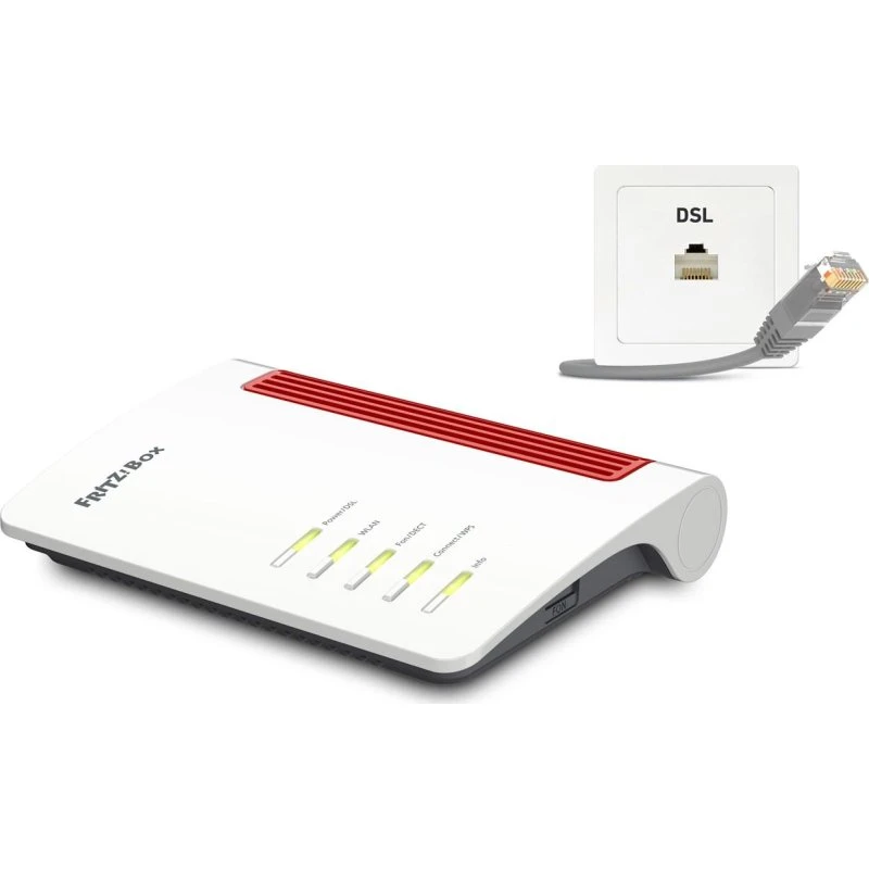 AVM FRITZ!Box 7530 AX WiFi 6 Router, Hvid