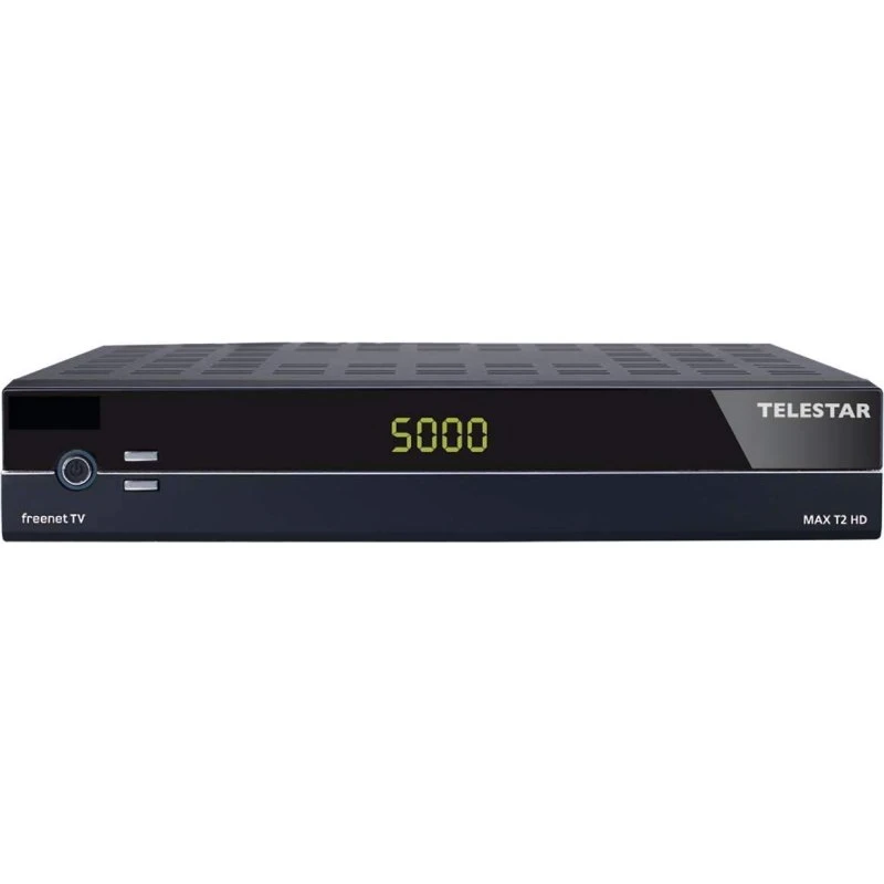 Telestar MAX T2 IR DVB-T2/DVB-C med Kortlæser, Sort