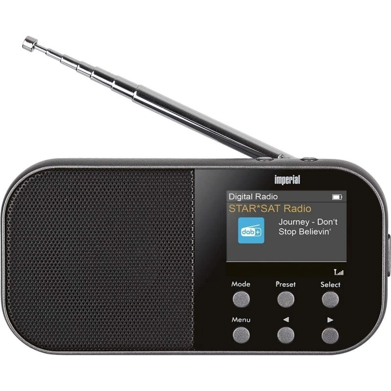 Imperial DABMAN 15 DAB+/FM Radio, Sort, 2'' TFT-skærm