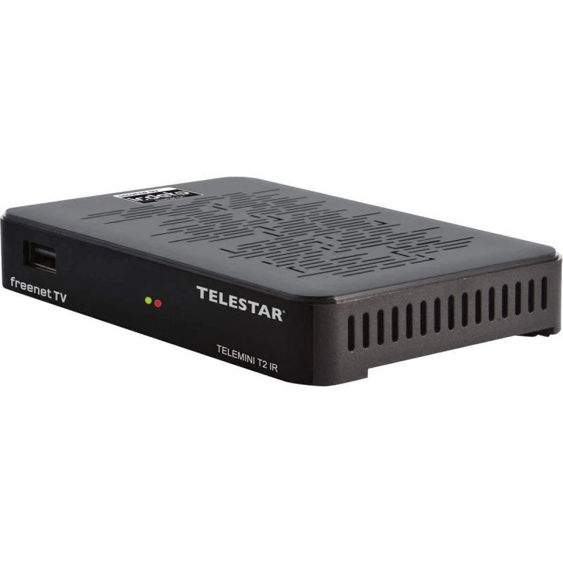 Telestar Telemini T2 IR DVB-T2/DVB-C HDTV-modtager, sort