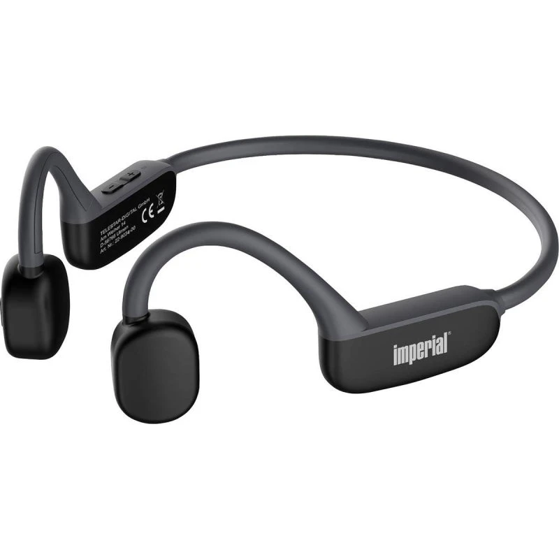 Imperial bluTC active 2 Bone Conduction-hovedtelefoner, Sort