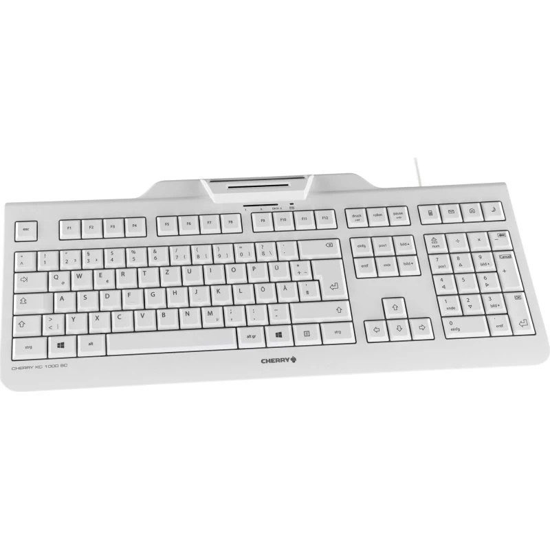 Cherry KC 1000 SC Tastatur Pan Nordisk, Grå