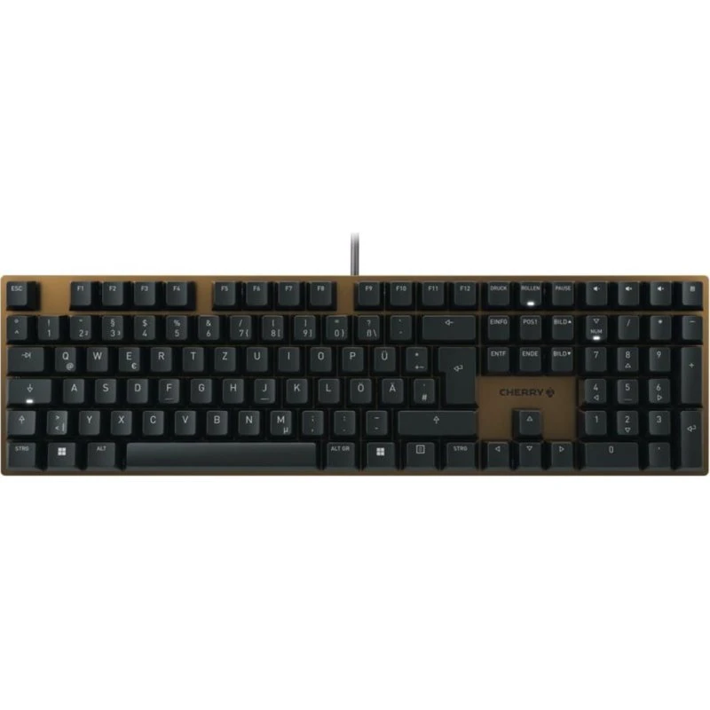 Cherry KC 200 MX Mekanisk Tastatur Tysk, Sort/Bronze