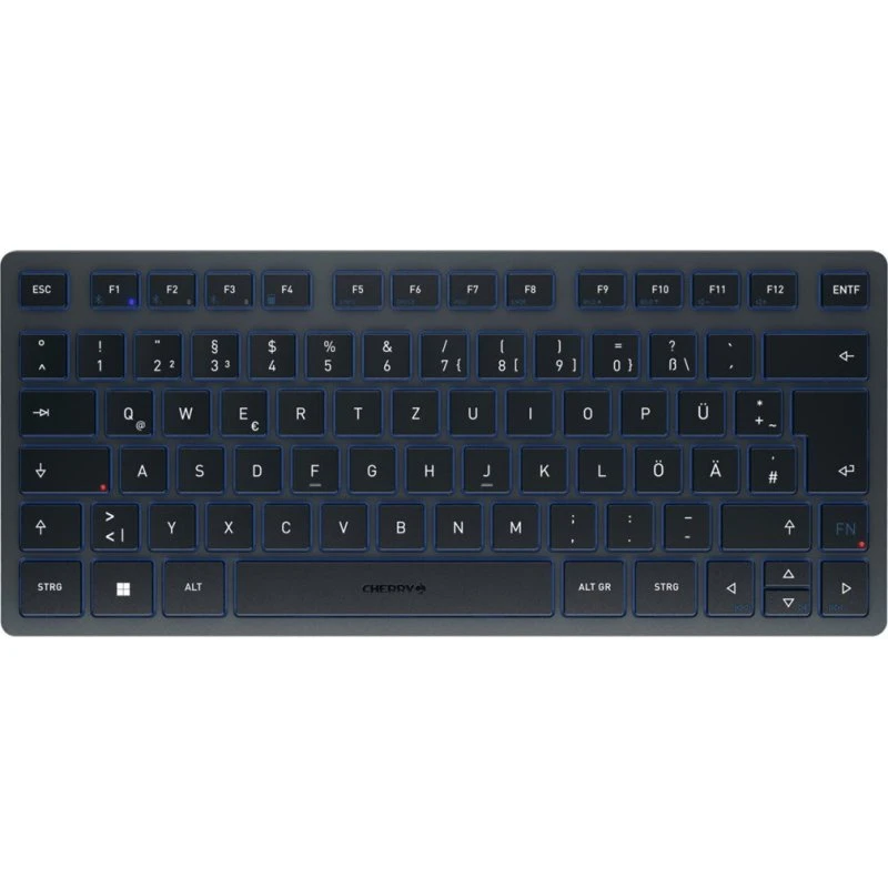Cherry KW 7100 MINI BT Tysk Trådløst Tastatur