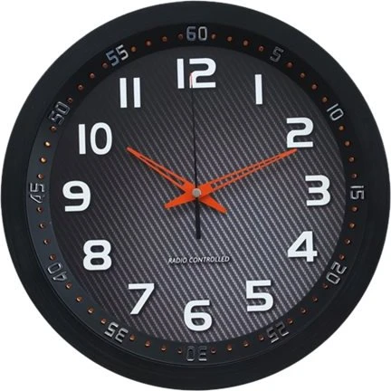 Techno Line WT 8972 Vægur, 30 cm, Kulsort