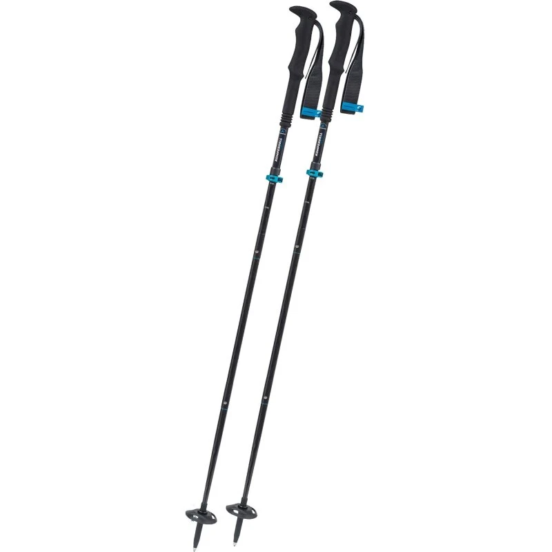 Komperdell FX Lite Carbon Vario Compact foldbar stav, blå