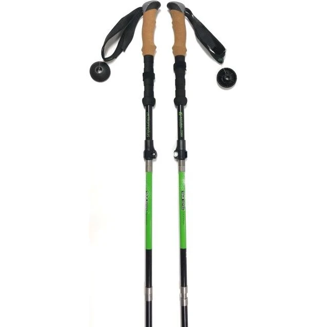 Actiumplus Vandrestav Sæt 2-pak Aluminium, Foldebar 44–135 cm